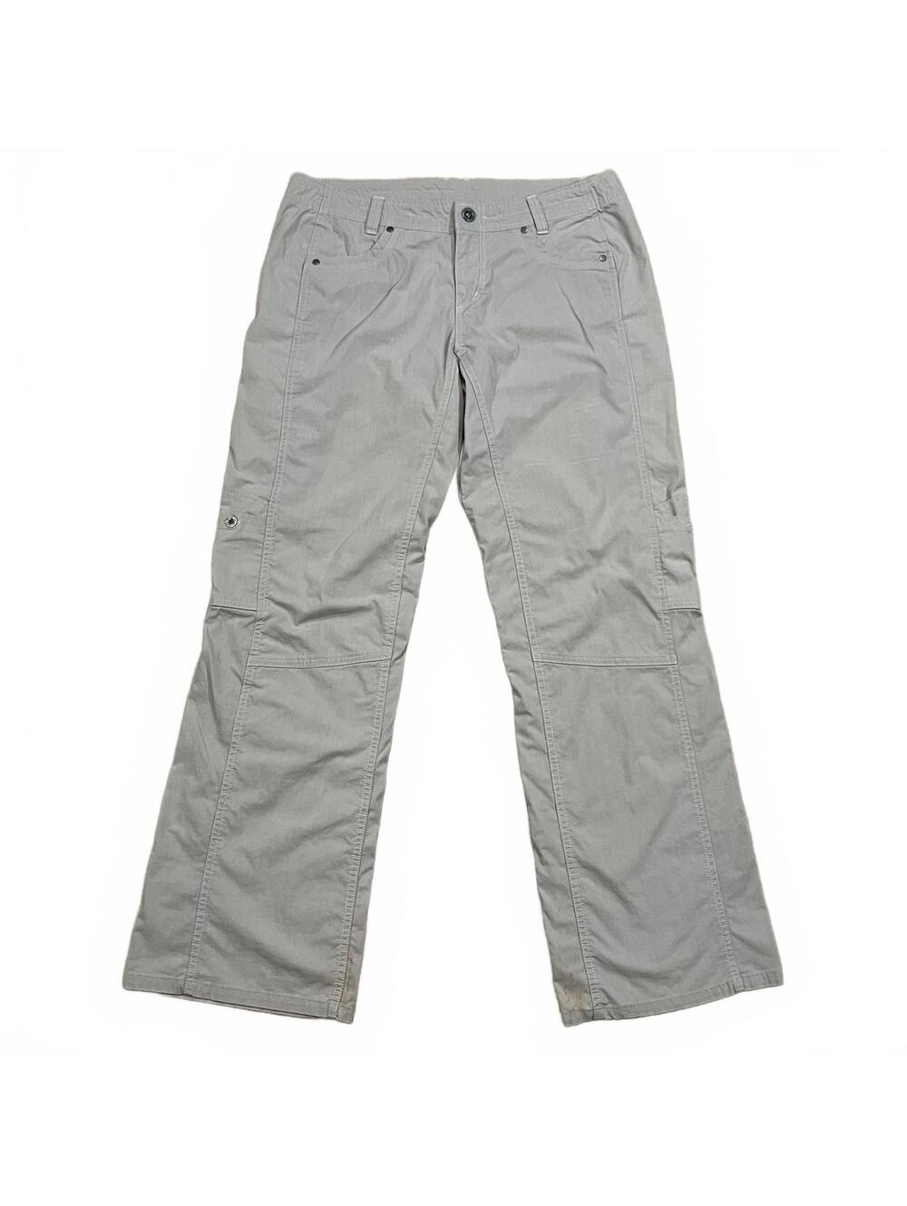 Kuhl Womens Legendary Cargo Hiking Pants Khaki Beige Size 12